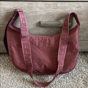 Baggu Women's Maroon Shoulder Bag